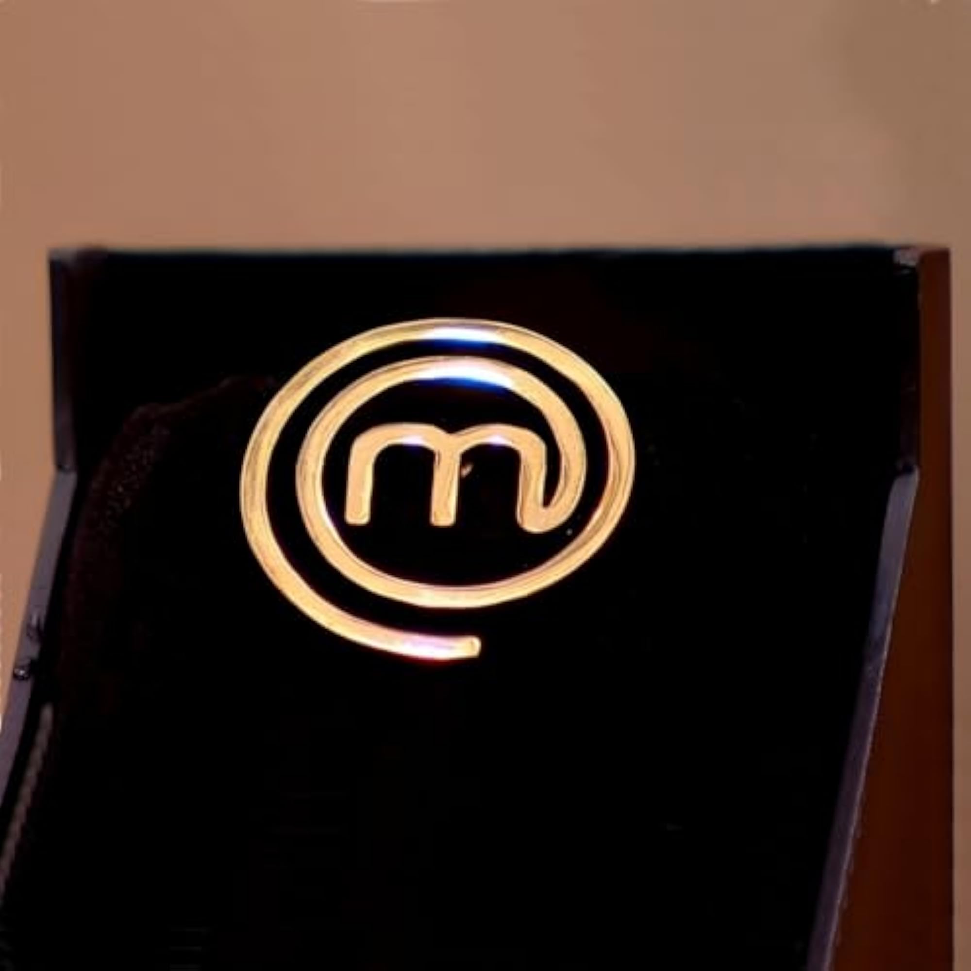 Gold Plated Master Chef Brooch Pin for Culinary Lovers